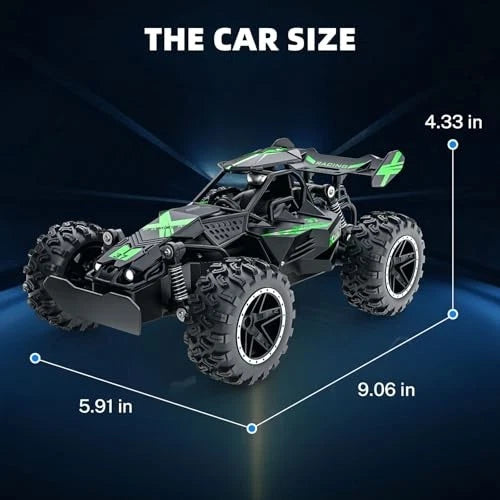 High-Speed 1:14 Brushless 4x4 RC Monster Truck - 60+ MPH Off-Road Performance