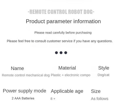 DIY Remote Control Robot Dog - Educational STEM Building Kit for Kids