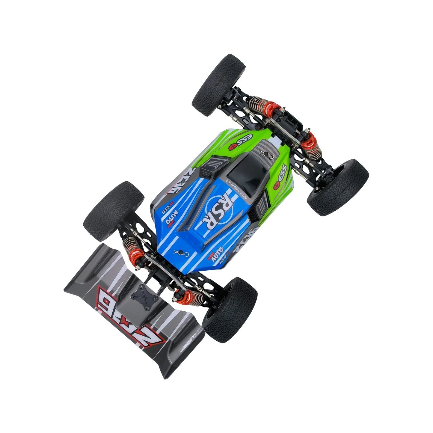 WLtoys 144011 1/14 4WD High-Speed RC Buggy - 65km/h Off-Road Racing Car