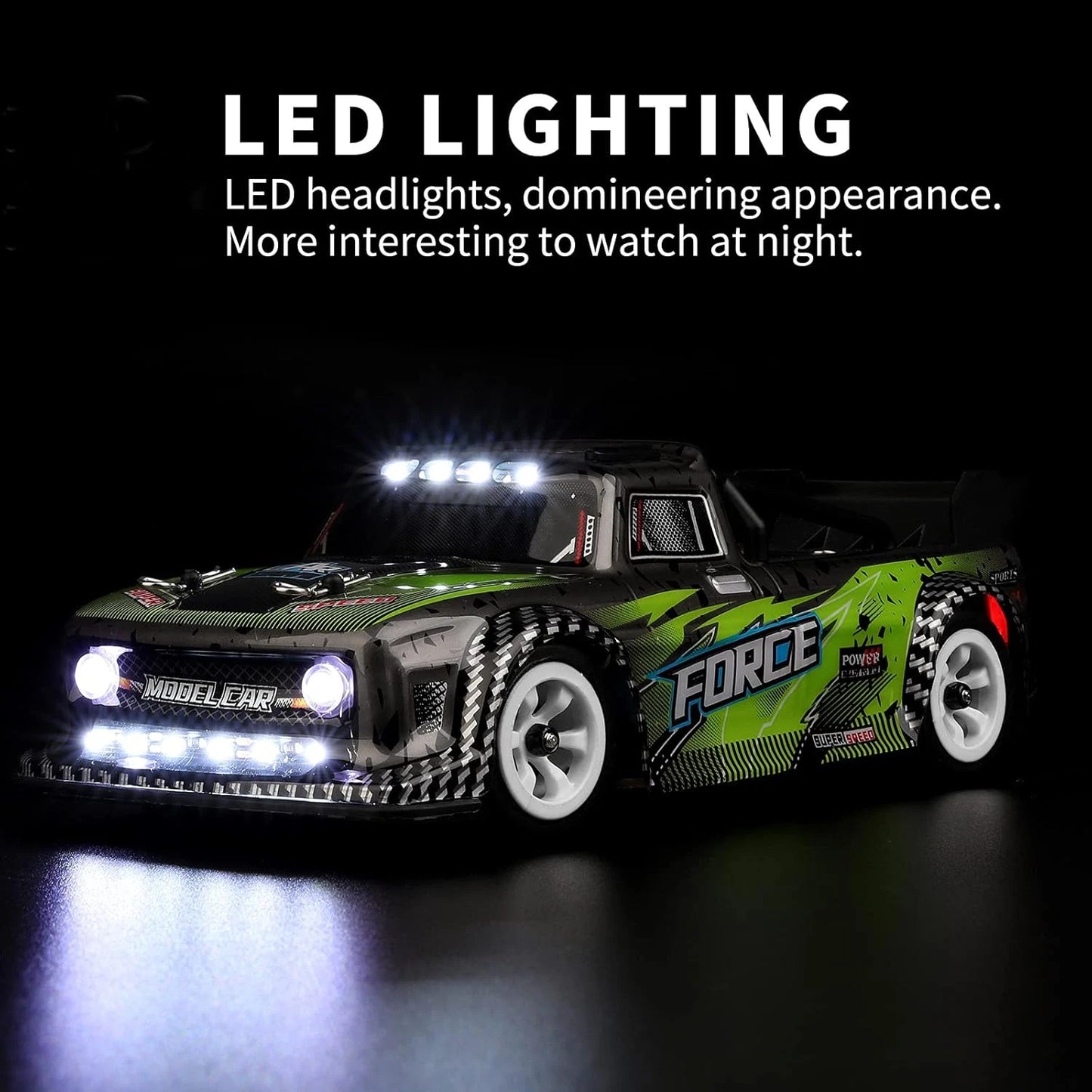 WLtoys 284131 1:28 4WD RC Race Car - 30KM/H High-Speed Electric Off-Road Truck