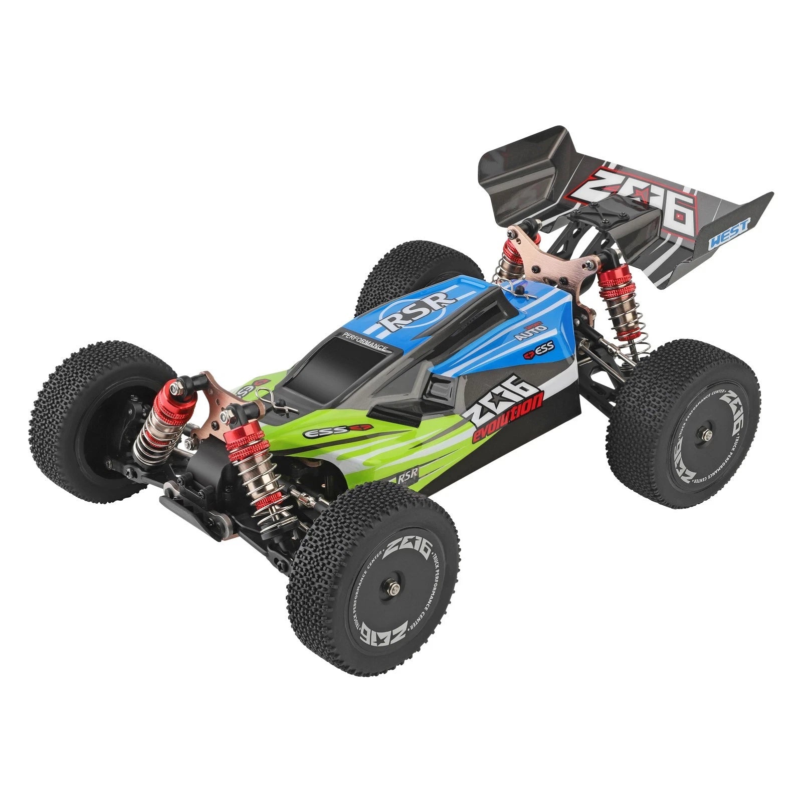 WLtoys 144011 1/14 4WD High-Speed RC Buggy - 65km/h Off-Road Racing Car