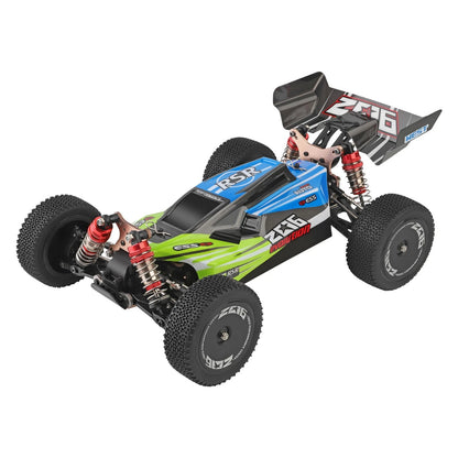 WLtoys 144011 1/14 4WD High-Speed RC Buggy - 65km/h Off-Road Racing Car