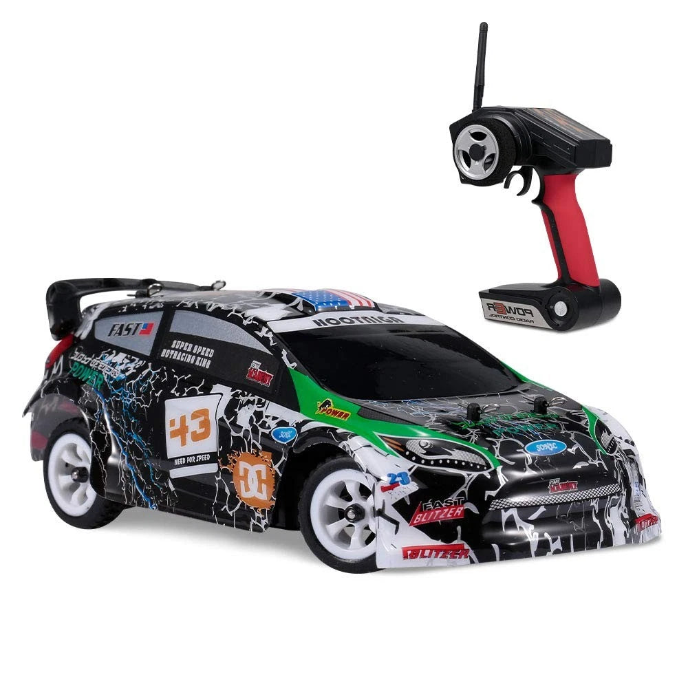 WLtoys K989 1:28 4WD RC Drift Car - 30km/h High-Speed Remote Control Vehicle