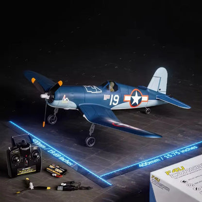 Volantex F4U Corsair 500mm RC Plane - 2.4GHz 4CH Brushless Warbird