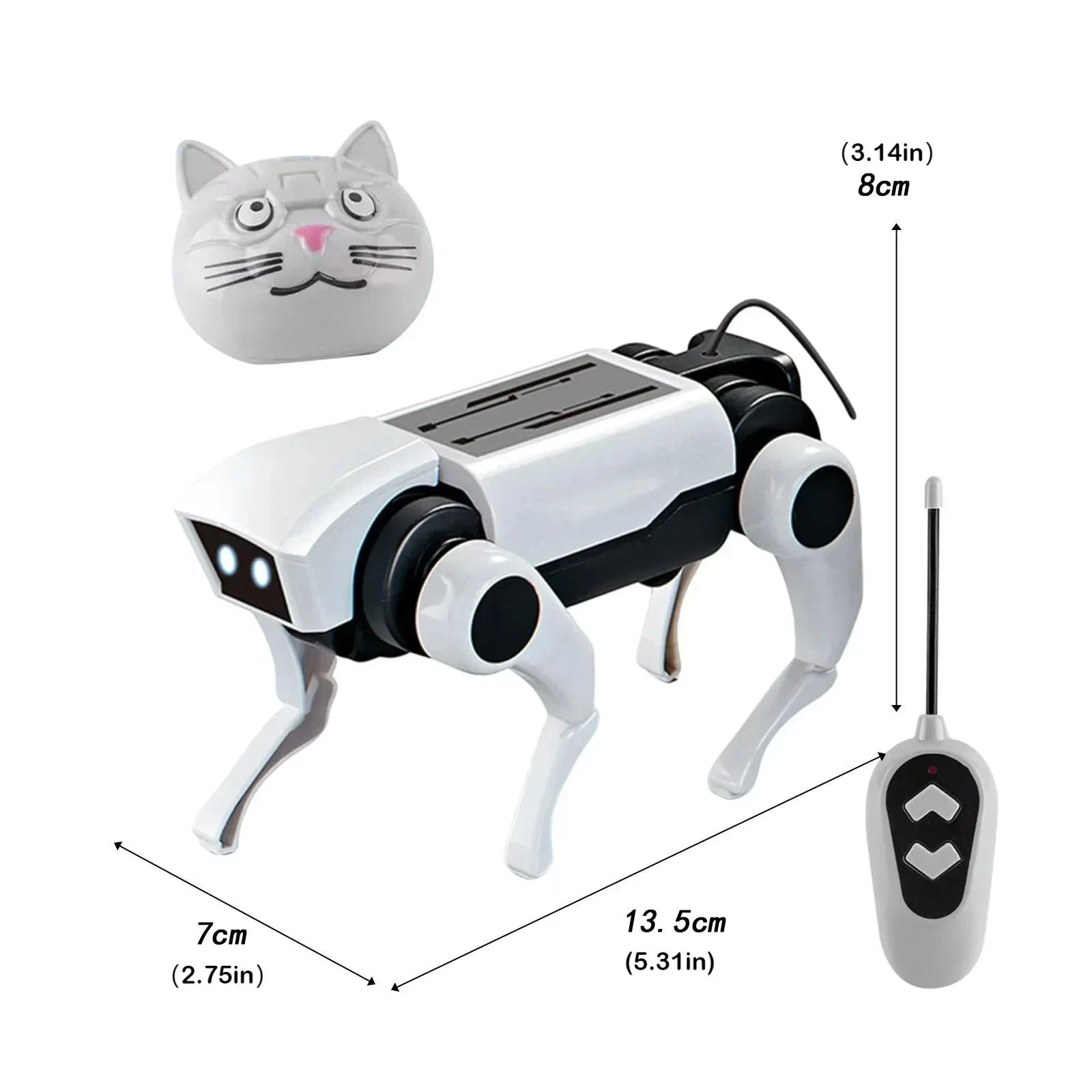 DIY Remote Control Robot Dog - Educational STEM Building Kit for Kids