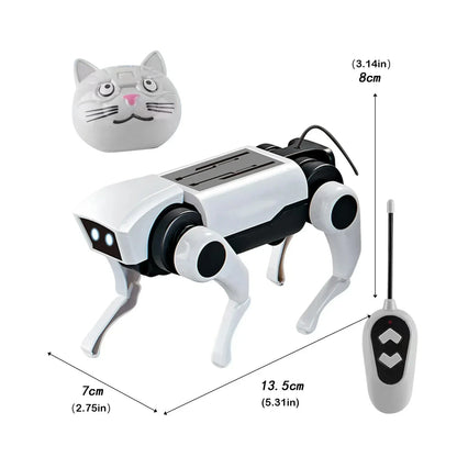 DIY Remote Control Robot Dog - Educational STEM Building Kit for Kids