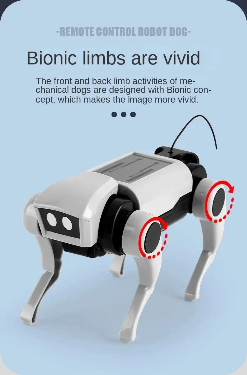 DIY Remote Control Robot Dog - Educational STEM Building Kit for Kids