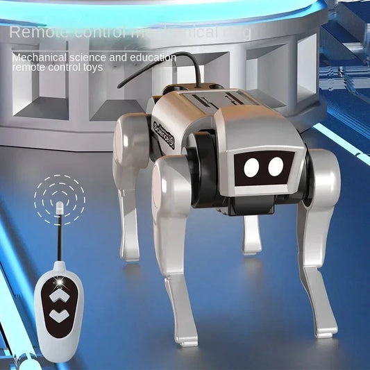 DIY Remote Control Robot Dog - Educational STEM Building Kit for Kids