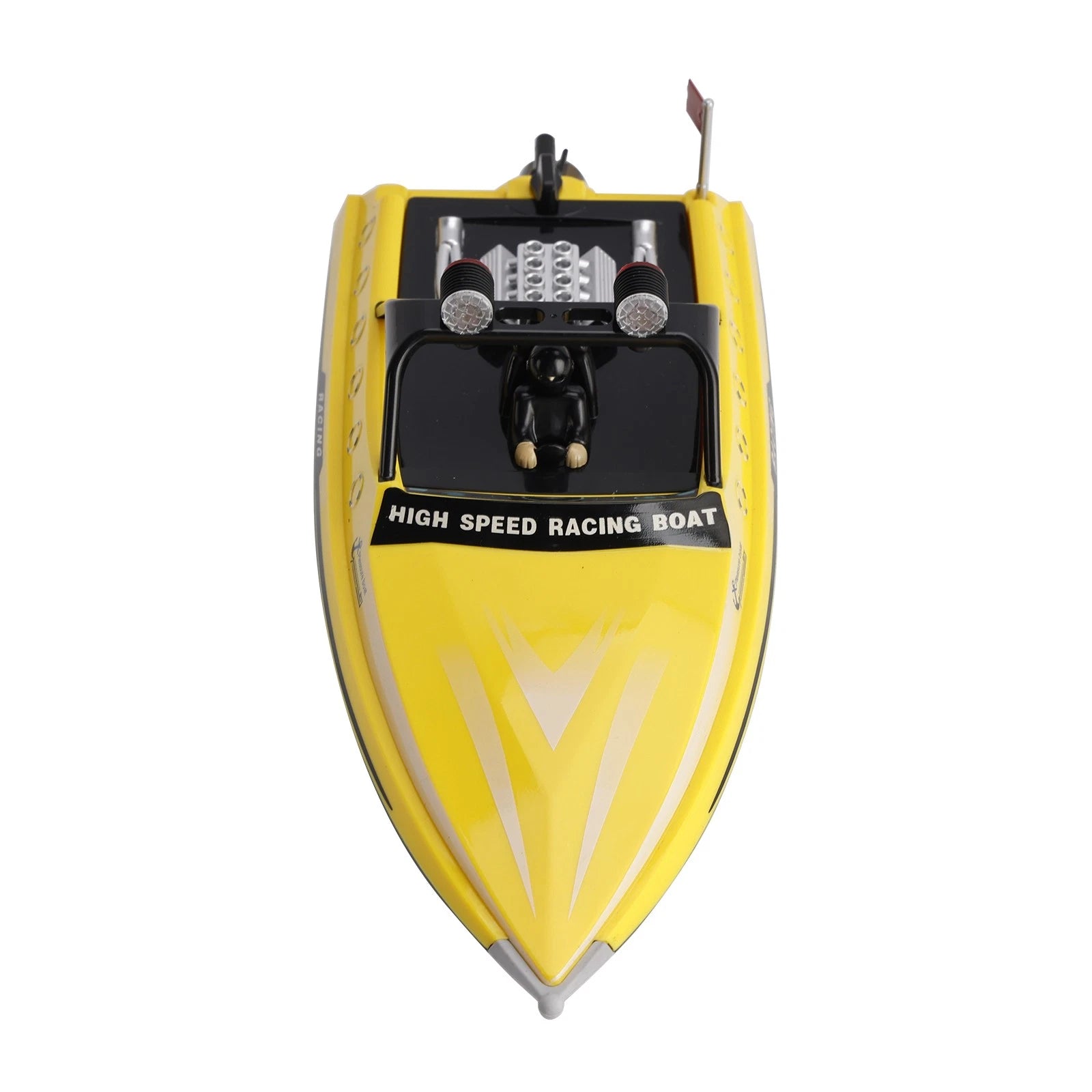 WLtoys WL917 2.4GHz RC Jet Boat - High-Speed Remote Control Racing Boat, Yellow