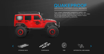 WLtoys 104311 1:10 4WD RC Off-Road Climbing Crawler Truck