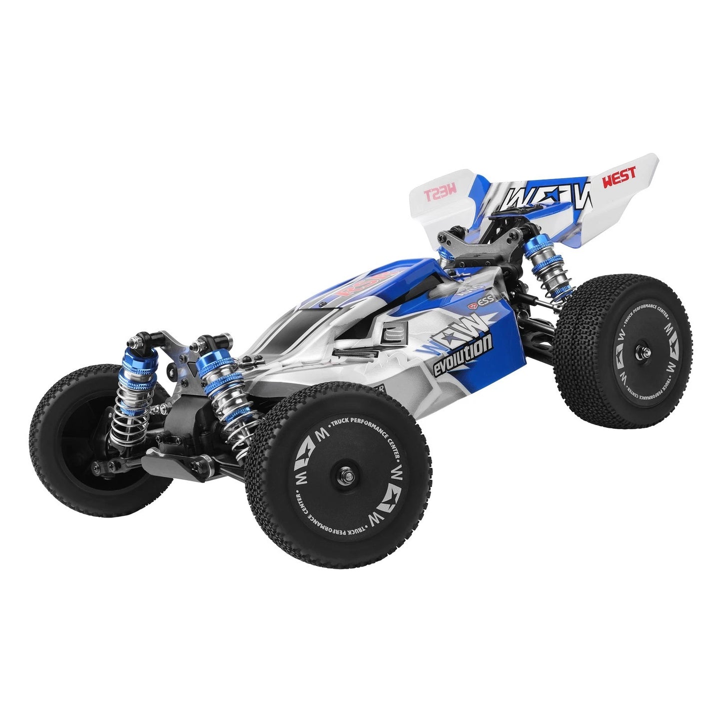 WLtoys 144011 1/14 4WD High-Speed RC Buggy - 65km/h Off-Road Racing Car