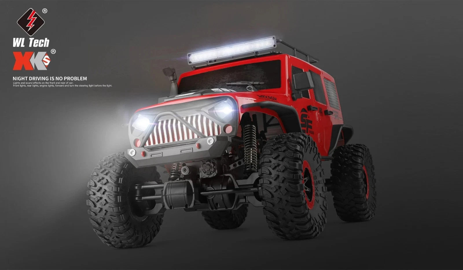 WLtoys 104311 1:10 4WD RC Off-Road Climbing Crawler Truck