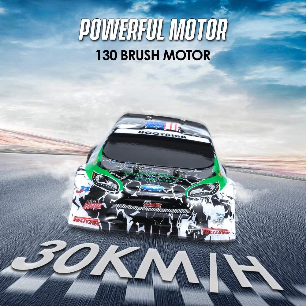 WLtoys K989 1:28 4WD RC Drift Car - 30km/h High-Speed Remote Control Vehicle