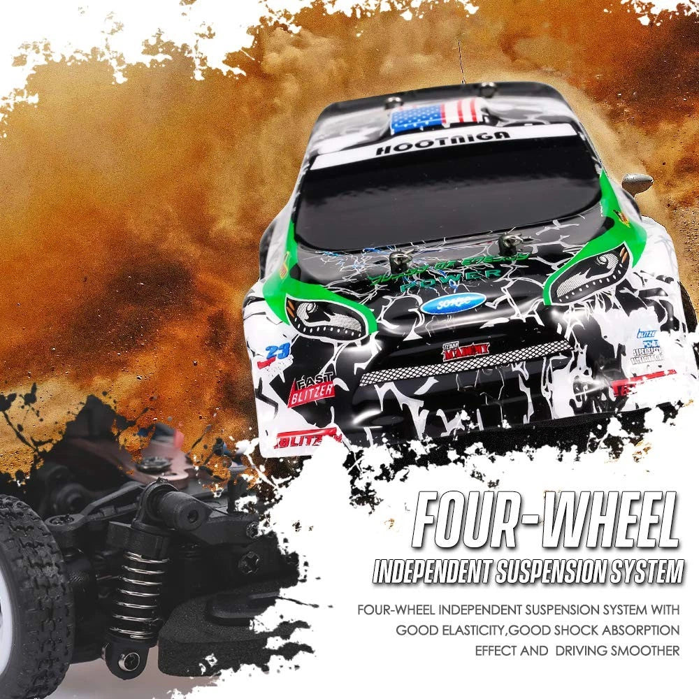 WLtoys K989 1:28 4WD RC Drift Car - 30km/h High-Speed Remote Control Vehicle