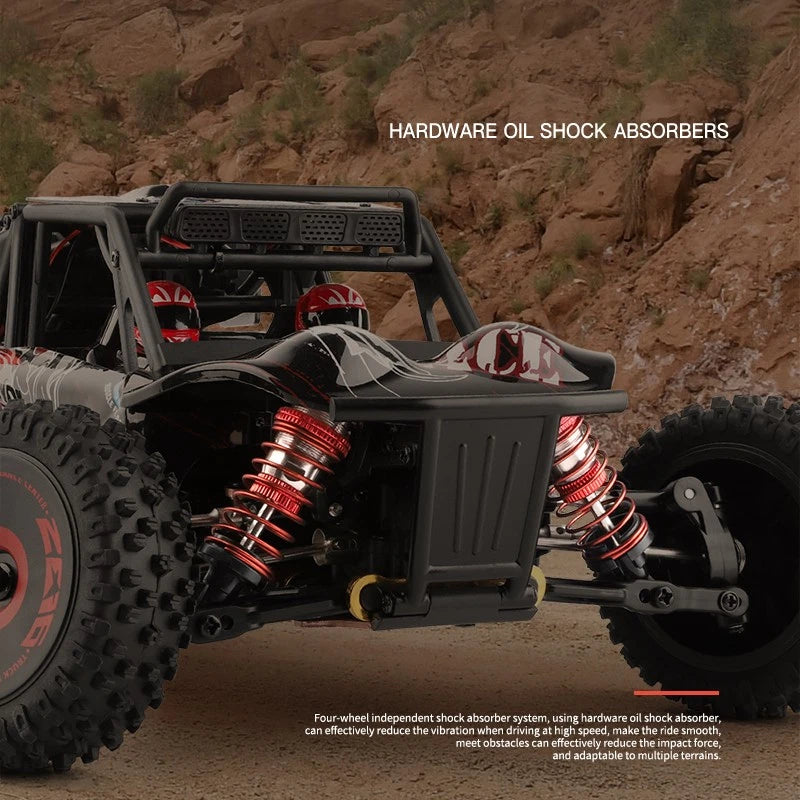 WLtoys 124016 1/12 Scale 4WD Brushless RC Off-Road Buggy - 75km/h RTR