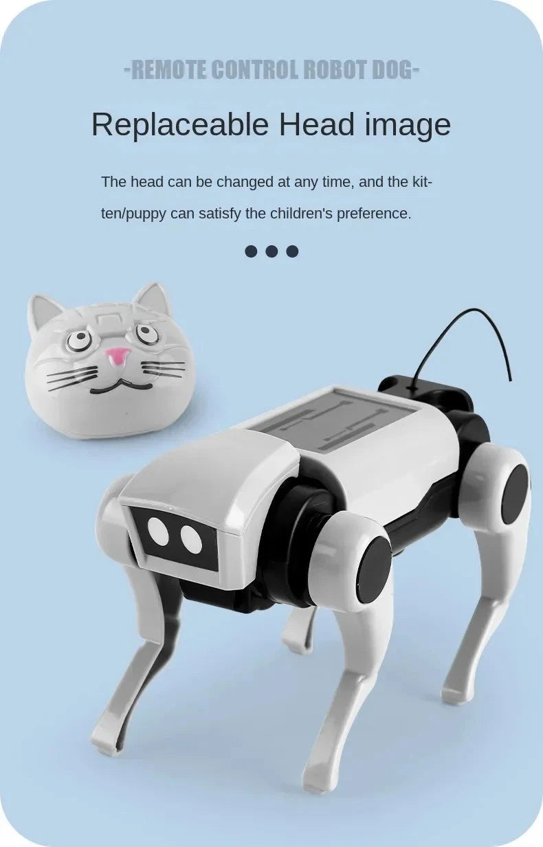 DIY Remote Control Robot Dog - Educational STEM Building Kit for Kids
