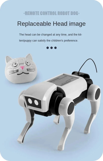 DIY Remote Control Robot Dog - Educational STEM Building Kit for Kids