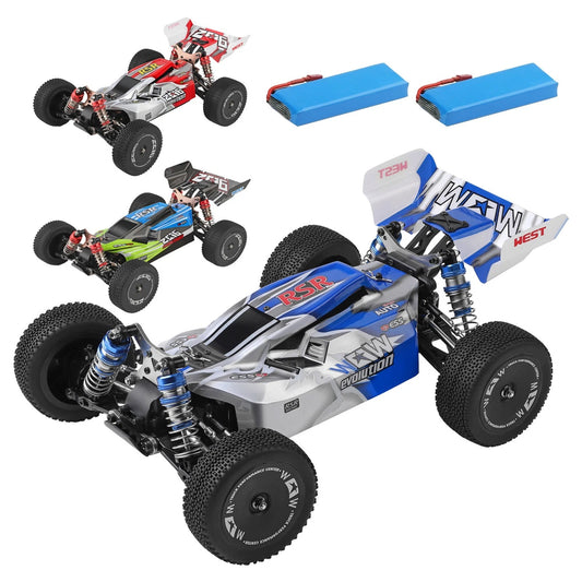 WLtoys 144011 1/14 4WD High-Speed RC Buggy - 65km/h Off-Road Racing Car