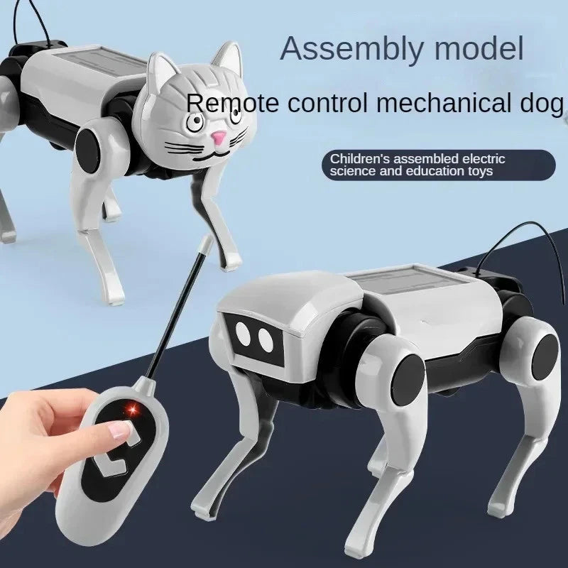 DIY Remote Control Robot Dog - Educational STEM Building Kit for Kids