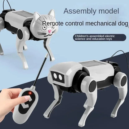 DIY Remote Control Robot Dog - Educational STEM Building Kit for Kids