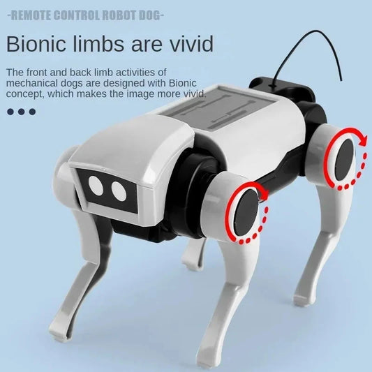 DIY Remote Control Robot Dog - Educational STEM Building Kit for Kids