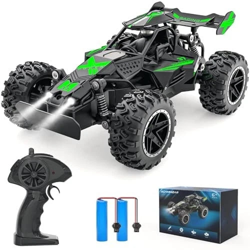 High-Speed 1:14 Brushless 4x4 RC Monster Truck - 60+ MPH Off-Road Performance