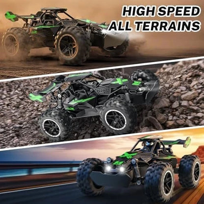 High-Speed 1:14 Brushless 4x4 RC Monster Truck - 60+ MPH Off-Road Performance